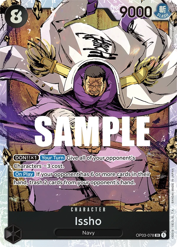 Issho OP03-078 – One Piece Card Game Character