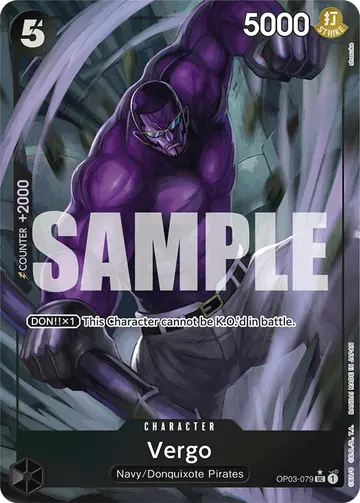 Vergo OP03-079 (Alternate art)
