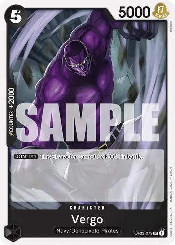 Vergo OP03-079 (Reprint)