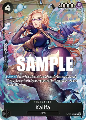 Kalifa OP03-081 (Alternate art)