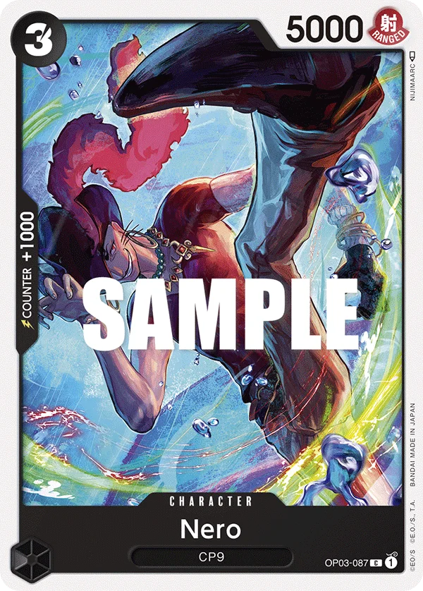 Nero OP03-087 – One Piece Card Game Character