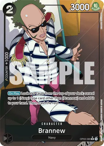 Brannew OP03-089 (Alternate art)