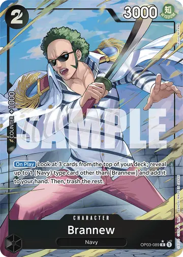 Brannew OP03-089 (Alternate art)
