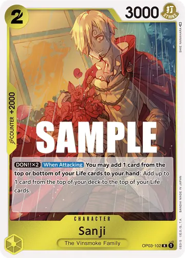 Sanji OP03-102
