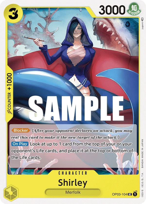 Shirley OP03-104 – One Piece Card Game Character