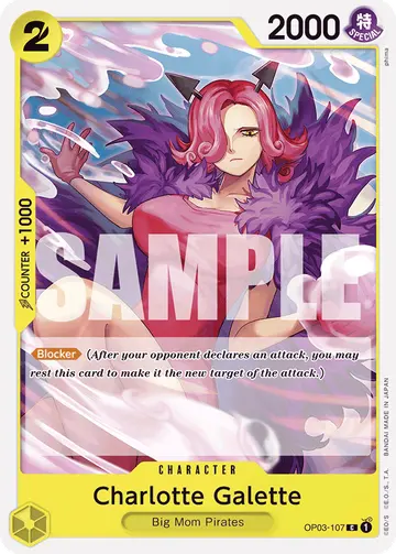 Charlotte Galette OP03-107 (Reprint)