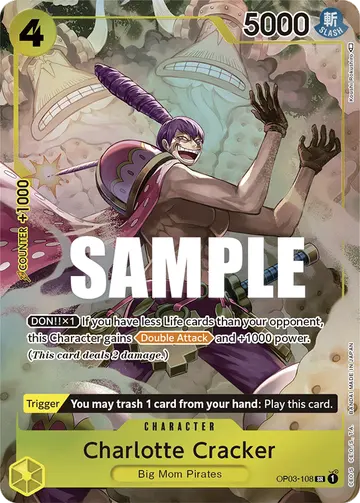 Charlotte Cracker OP03-108 (Alternate art)