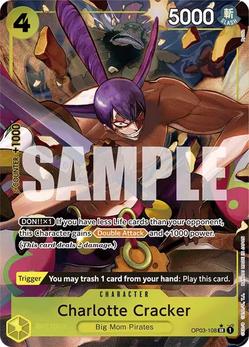 Charlotte Cracker OP03-108 (Alternate art)