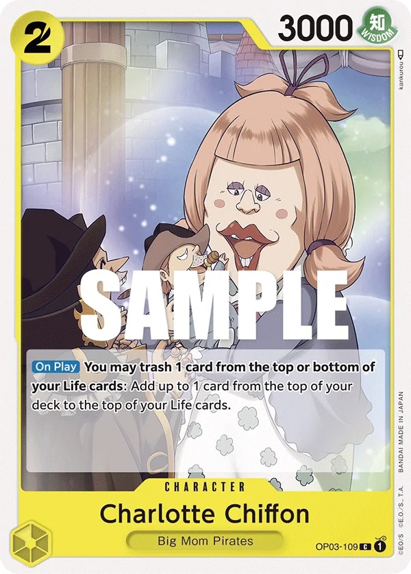 Charlotte Chiffon OP03-109 – One Piece Card Game Character