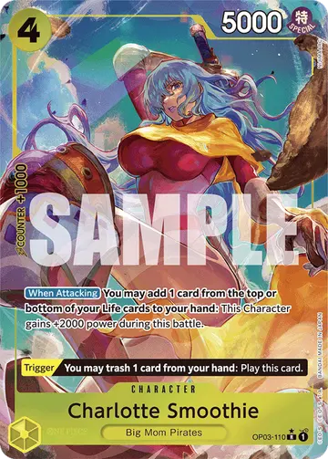 Charlotte Smoothie OP03-110 (Alternate art)