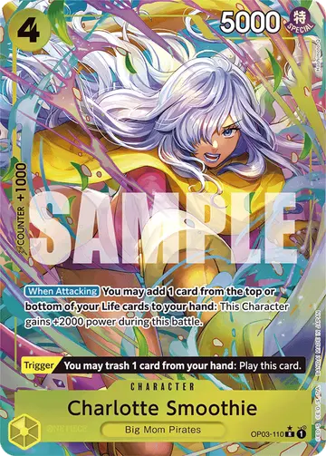 Charlotte Smoothie OP03-110 (Alternate art)