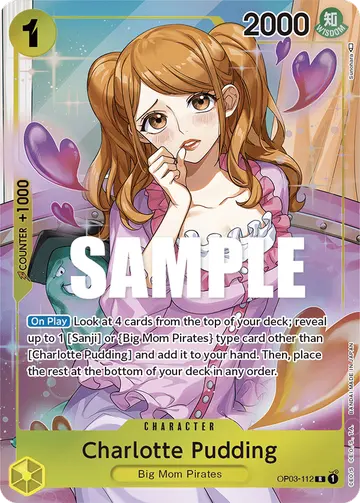 Charlotte Pudding OP03-112 (Alternate art)