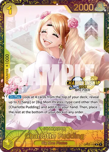 Charlotte Pudding OP03-112 (Alternate art)