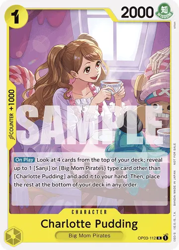 Charlotte Pudding OP03-112 (Alternate art)