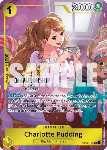 Charlotte Pudding OP03-112 (Alternate art)