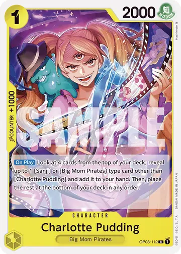 Charlotte Pudding OP03-112 (Reprint)