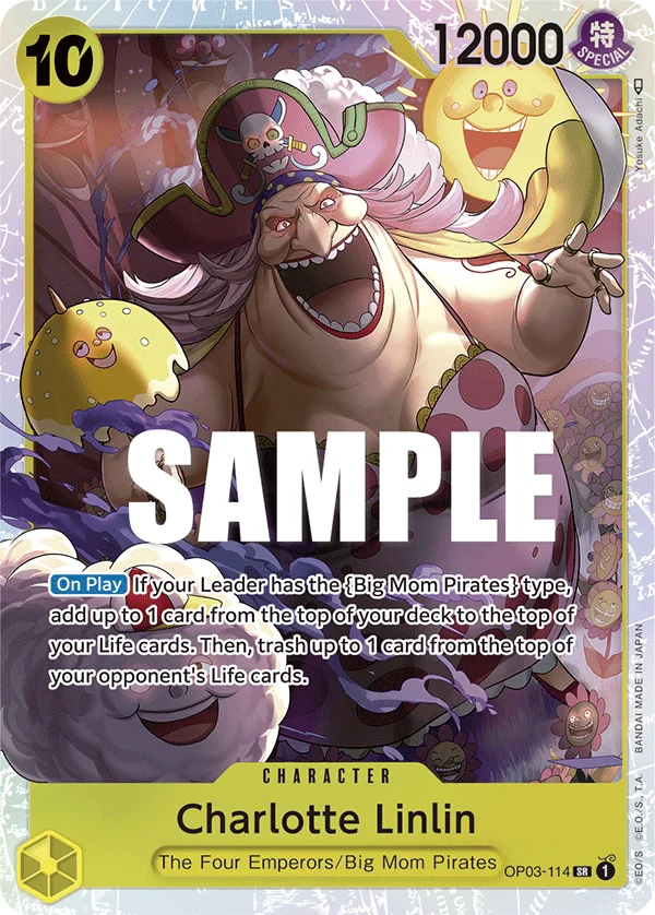 Charlotte Linlin OP03-114 – One Piece Card Game Character