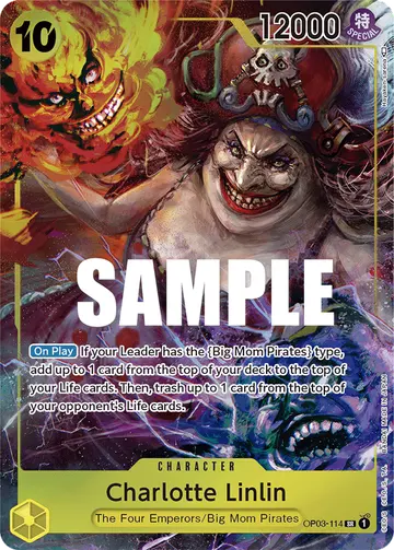 Charlotte Linlin OP03-114 (Alternate art)