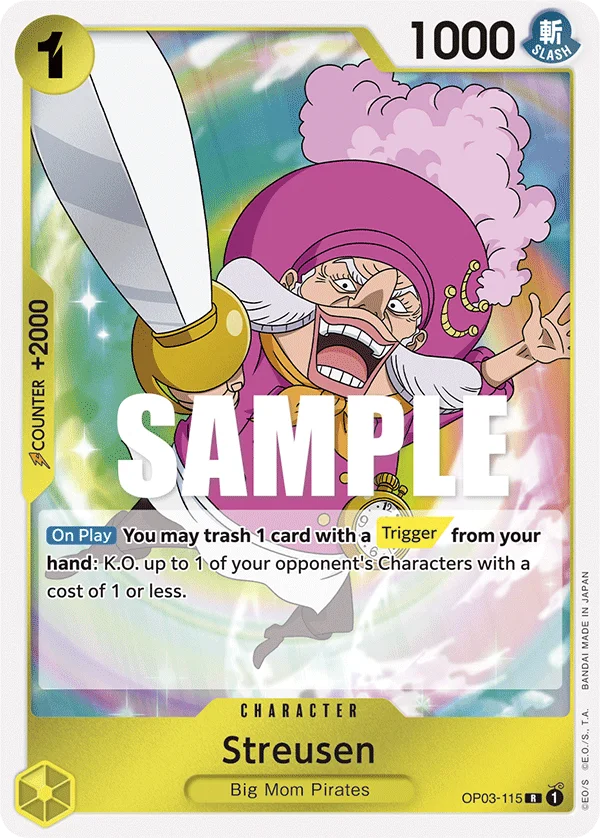 Streusen OP03-115 – One Piece Card Game Character