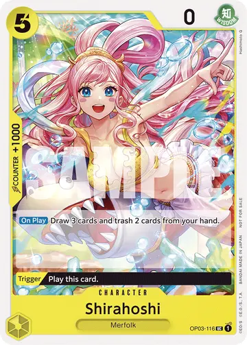 Shirahoshi OP03-116 (Alternate art)