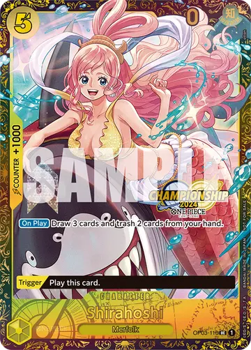 Shirahoshi OP03-116 (Alternate art)