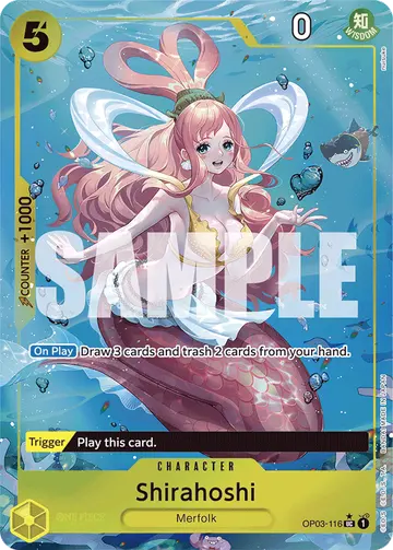 Shirahoshi OP03-116 (Alternate art)