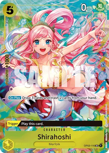 Shirahoshi OP03-116 (Alternate art)