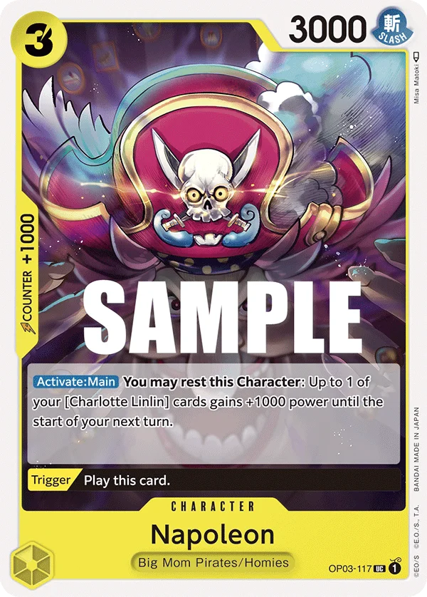 Napoleon OP03-117 – One Piece Card Game Character