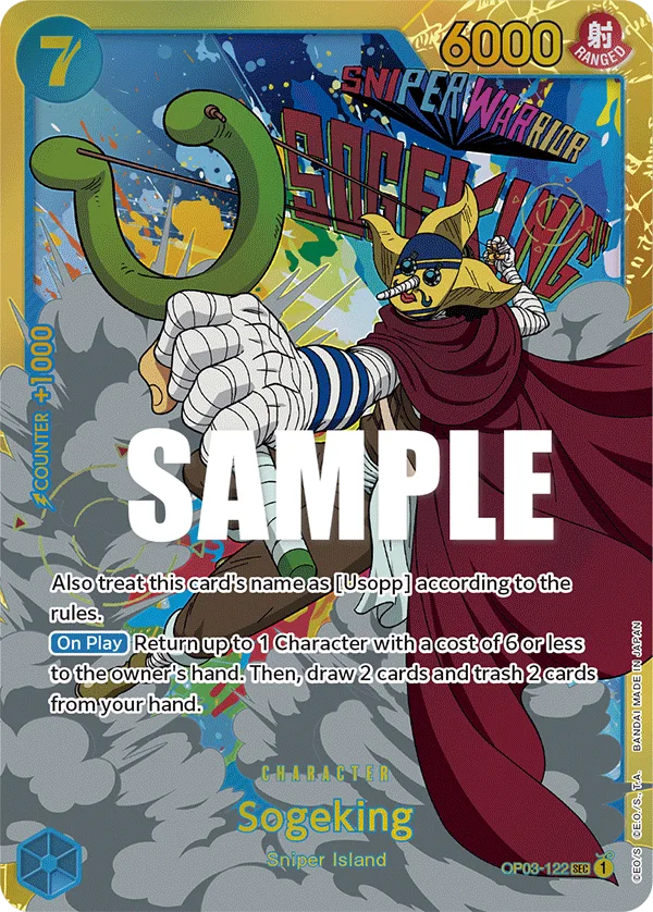 Sogeking OP03-122 – One Piece Card Game Character