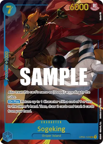 Sogeking OP03-122 (Alternate art)