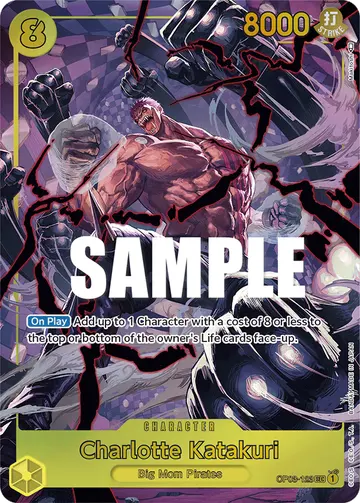 Charlotte Katakuri OP03-123 (Alternate art)