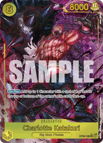 Charlotte Katakuri OP03-123 (Alternate art)