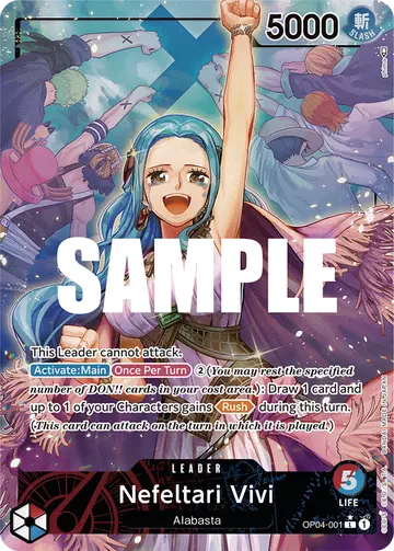 Nefeltari Vivi OP04-001 (Alternate art)