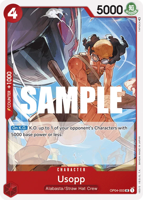 Usopp OP04-003 – One Piece Card Game Character