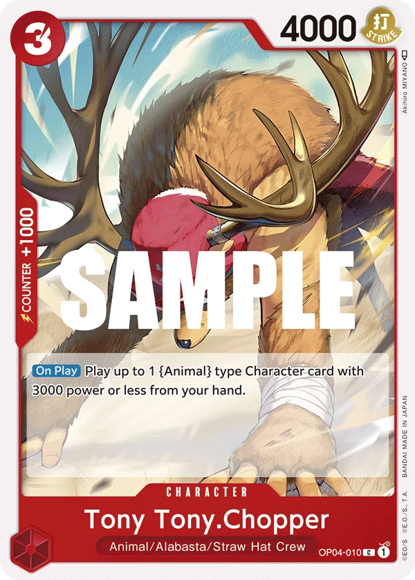 Tony Tony.Chopper OP04-010 – One Piece Card Game Character