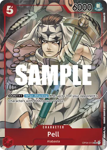 Pell OP04-013 (Alternate art)