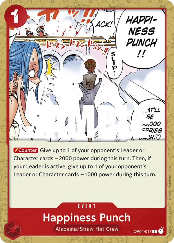 Happiness Punch OP04-017 – One Piece Card Game Event