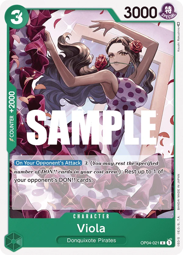Viola OP04-021 – One Piece Card Game Character