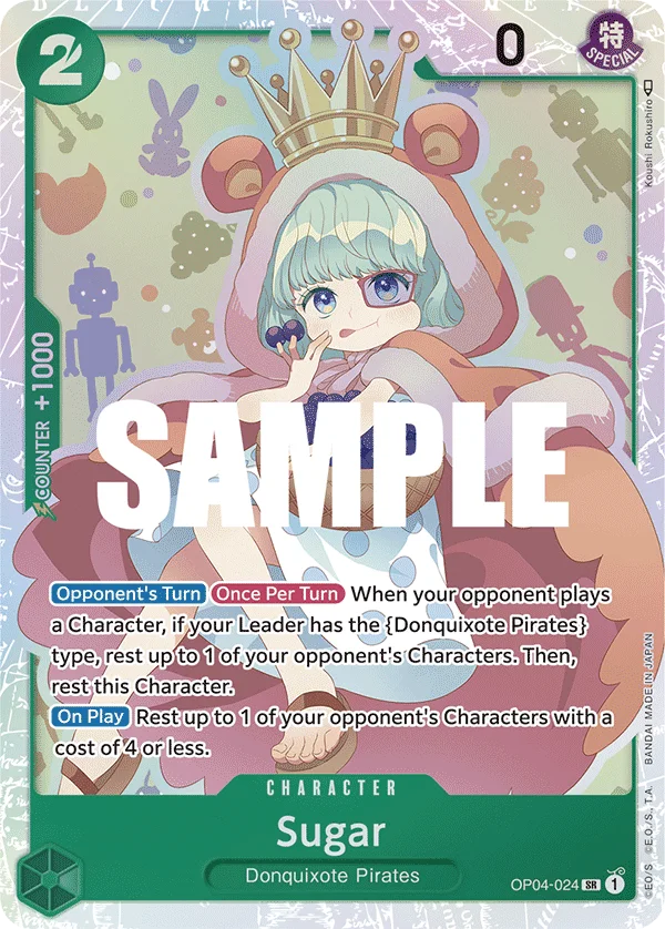 Sugar OP04-024 – One Piece Card Game Character