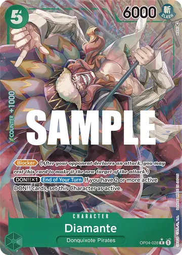 Diamante OP04-028 (Alternate art)