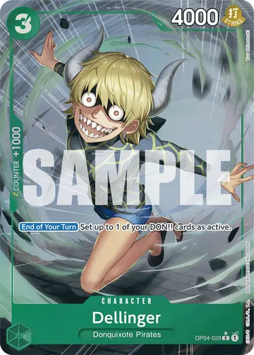 Dellinger OP04-029 (Alternate art)
