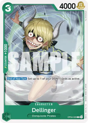 Dellinger OP04-029 (Reprint)