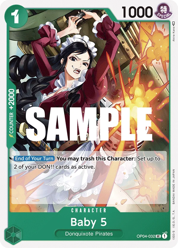 Baby 5 OP04-032 – One Piece Card Game Character
