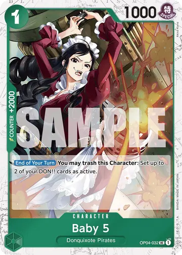 Baby 5 OP04-032 (Alternate art)