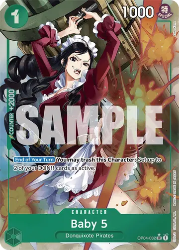 Baby 5 OP04-032 (Alternate art)