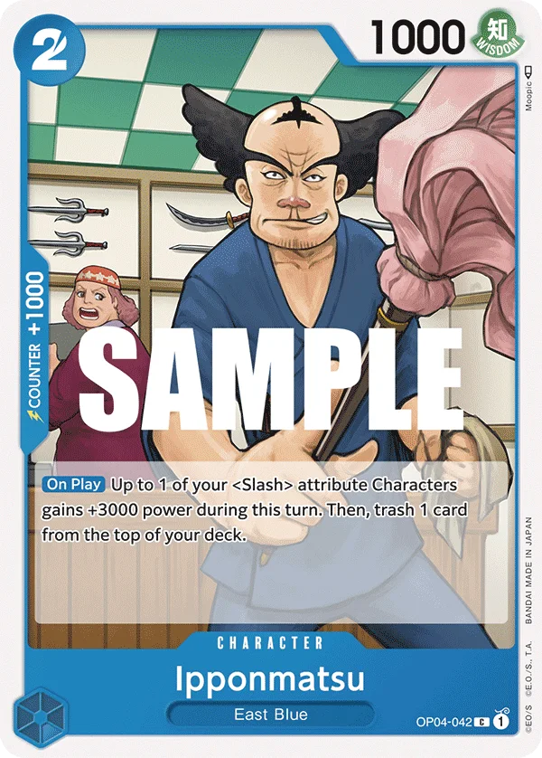 Ipponmatsu OP04-042 – One Piece Card Game Character