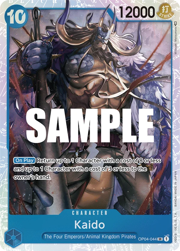 Kaido OP04-044 – One Piece Card Game Character