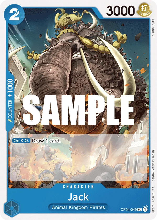 Jack OP04-049 – One Piece Card Game Character