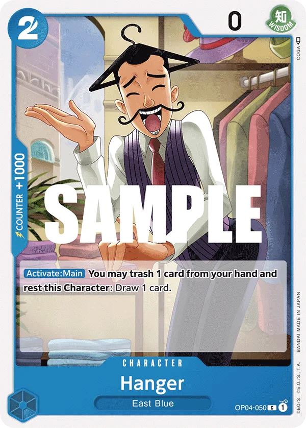 Hanger OP04-050 – One Piece Card Game Character