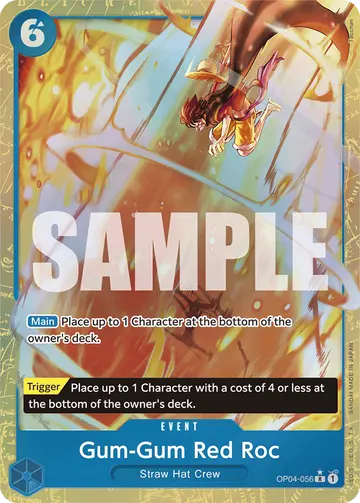Gum-Gum Red Roc OP04-056 (Alternate art)